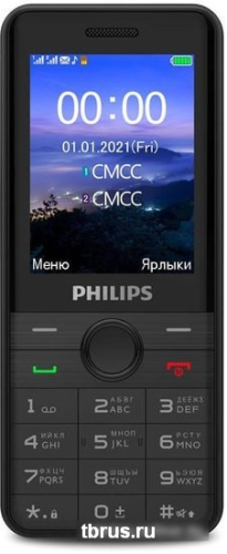Смартфон Philips Xenium E172 (черный) фото 4