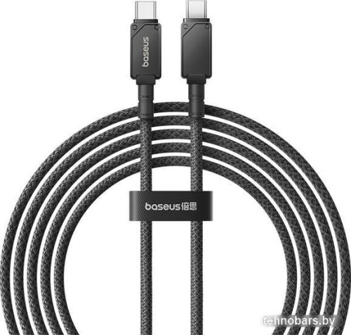 Кабель Baseus Unbreakable Series USB Type-C - USB Type-C (2 м, черный) фото 4