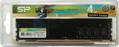 Оперативная память Silicon-Power 4GB DDR4 PC4-21300 SP004GBLFU266N02 фото 5