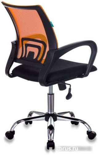 Кресло Бюрократ CH-695N/SL/OR/BLACK (черный/оранжевый) фото 6