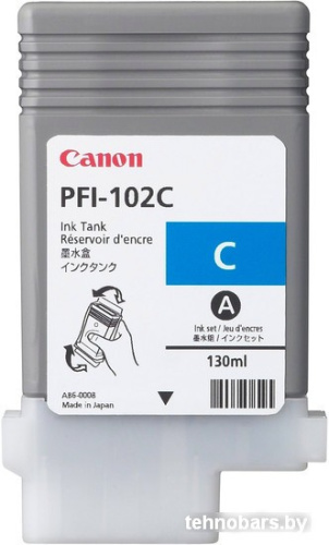 Картридж Canon PFI-102C (0896B001AA) фото 3