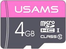 Карта памяти Usams US-ZB100 TF High Speed Card 4GB