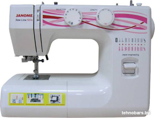 Швейная машина Janome Sew Line 500s фото 3