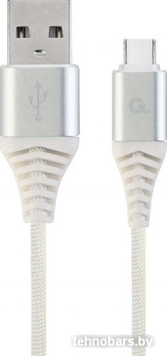 Кабель Gembird CC-USB2B-AMCM-2M-BW2 USB Type-A - USB type-C (2 м, белый) фото 3