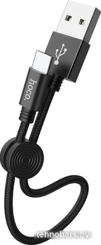 Кабель Hoco X35 USB Type-A - USB Type-C (0.25 м, черный) фото 3
