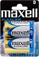 Батарейки Maxell Alkaline D 2 шт