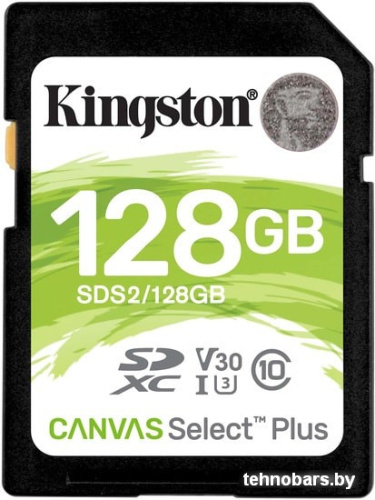Карта памяти Kingston Canvas Select Plus SDXC 128GB фото 3