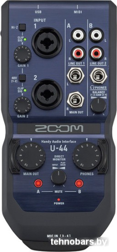 Аудиоинтерфейс Zoom U-44 фото 3