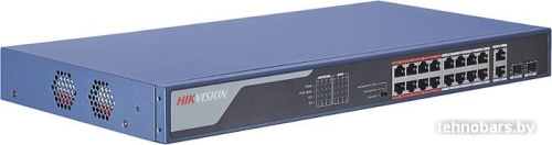 Коммутатор Hikvision DS-3E0318P-E(B) фото 4