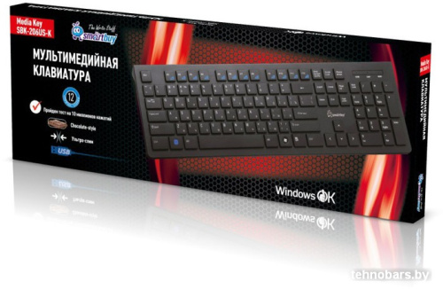 Клавиатура SmartBuy 206 USB Black (SBK-206US-K) фото 5