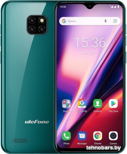 Смартфон Ulefone Note 7T (полночный зеленый) фото 3