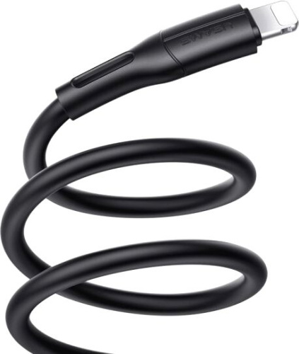 Кабель Usams USB Type-A - Lightning US-SJ500 (1 м, черный) фото 4