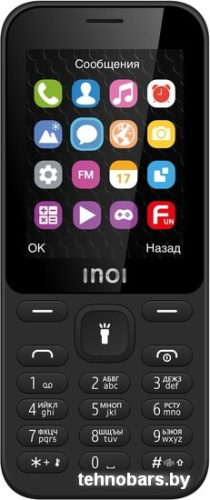 Мобильный телефон Inoi 241 (черный) фото 4