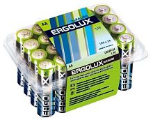 Батарейки Ergolux Alkaline LR6 (AA) 24шт