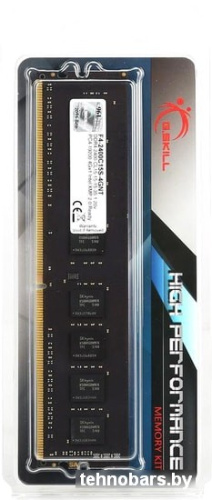 Оперативная память G.Skill Value 4GB DDR4 PC4-19200 F4-2400C15S-4GNT фото 5