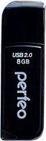 USB Flash Perfeo C10 8GB (черный) [PF-C10B008]