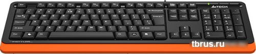 Клавиатура A4Tech Fstyler FKS10 (черный/оранжевый) фото 7
