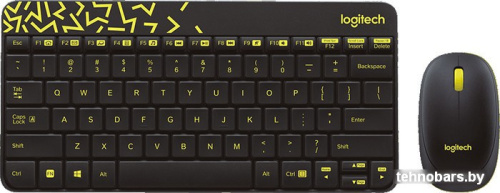 Мышь + клавиатура Logitech MK240 Nano [920-008213] фото 3
