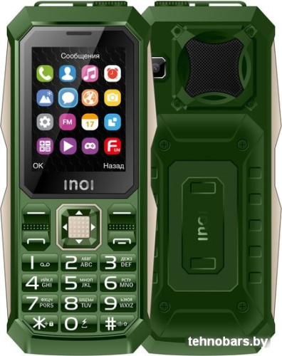 Мобильный телефон Inoi 246Z (хаки) фото 3