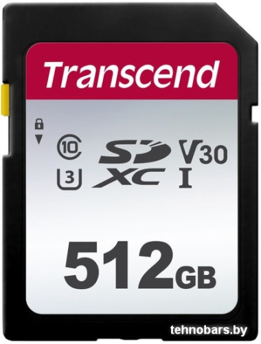 Карта памяти Transcend SDXC 300S 512GB фото 3