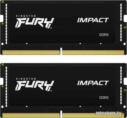 Оперативная память Kingston FURY Impact 2x16 ГБ DDR5 5600МГц KF556S40IBK2-32 фото 3