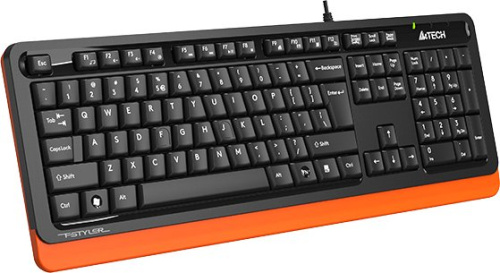 Клавиатура A4Tech Fstyler FKS10 (черный/оранжевый) фото 4