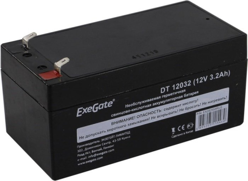 Аккумулятор для ИБП ExeGate DT 12032 (12В/3.2 А·ч)