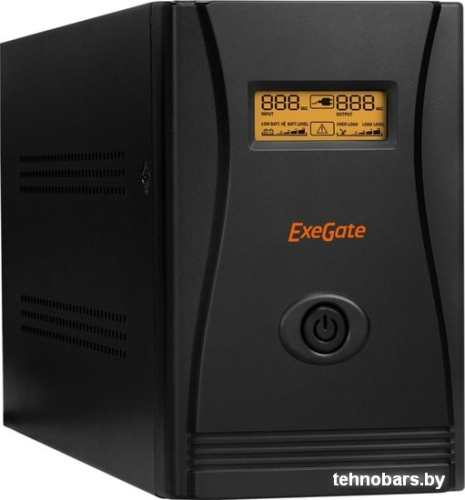 Источник бесперебойного питания ExeGate SpecialPro Smart LLB-2200.LCD.AVR.C13.RJ.USB фото 3