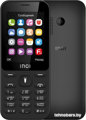 Мобильный телефон Inoi 241 (черный) фото 3