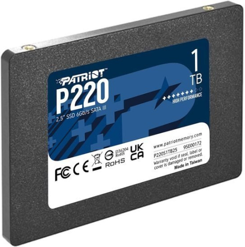 SSD Patriot P220 1TB P220S1TB25 фото 5
