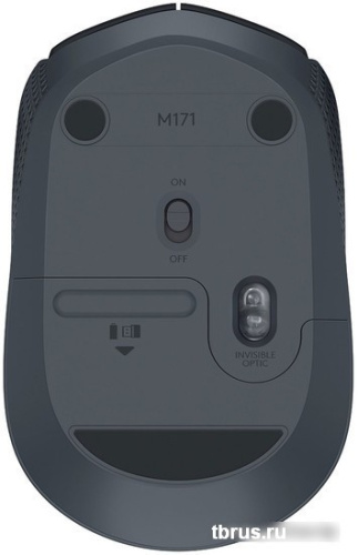 Мышь Logitech M171 Wireless Mouse серый/черный [910-004424] фото 6