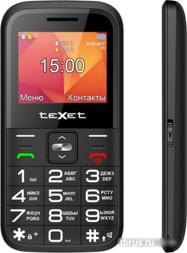 Мобильный телефон TeXet TM-B418 (черный) фото 5
