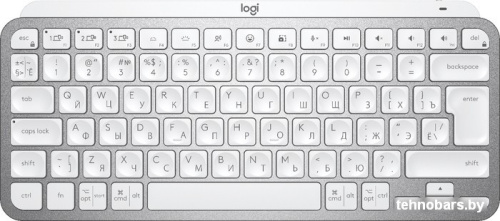 Logitech MX Keys Mini (светло-серый) фото 3