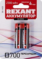 Аккумуляторы Rexant AA 2300mAh 2шт 30-1423