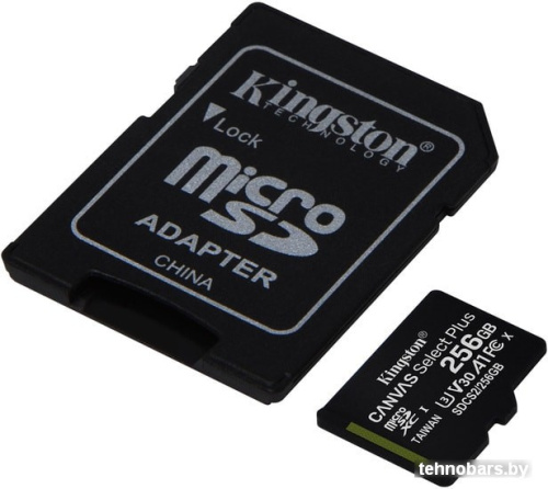 Карта памяти Kingston Canvas Select Plus microSDXC 256GB (с адаптером) фото 4
