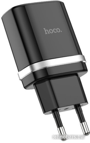 Сетевое зарядное Hoco C12Q Smart (черный) фото 3