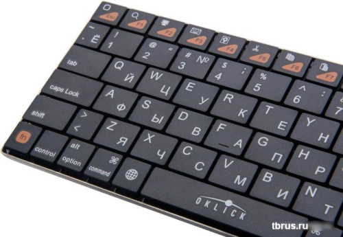 Клавиатура Oklick 840S Wireless Bluetooth Keyboard фото 6