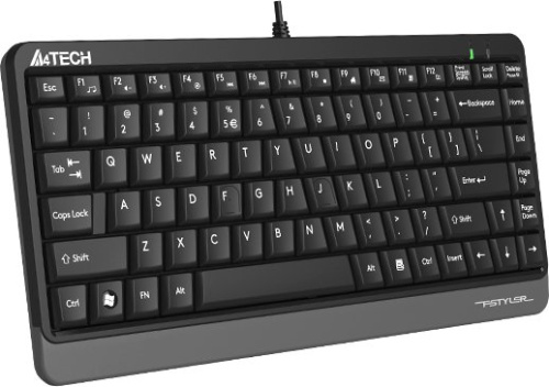 Клавиатура A4Tech Fstyler FKS11 (черный/серый) фото 4