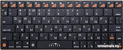 Клавиатура Oklick 840S Wireless Bluetooth Keyboard фото 3