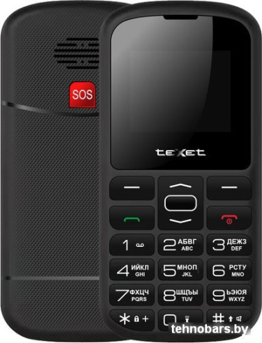 Кнопочный телефон TeXet TM-B316 (черный) фото 3