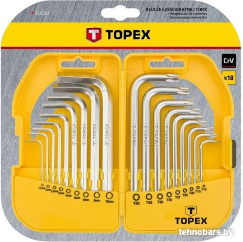 Набор ключей TOPEX 35D952 (18 предметов) фото 4