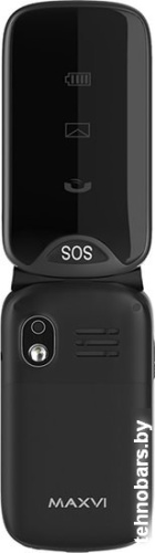 Мобильный телефон Maxvi E6 (черный) фото 5