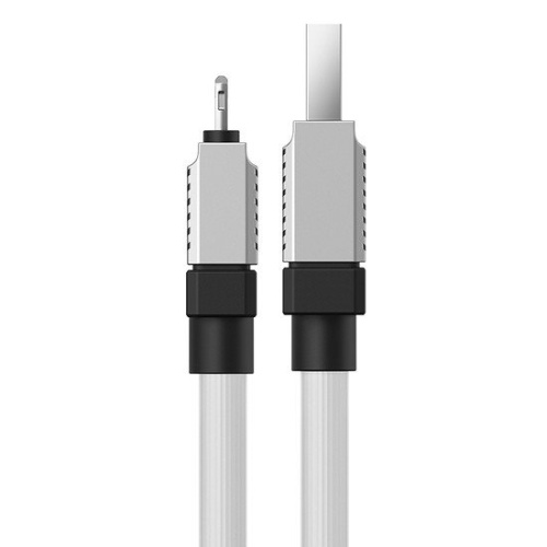 Кабель Baseus CoolPlay Series Fast Charging Cable 2.4A USB Type-A - Lightning (2 м, белый) фото 5