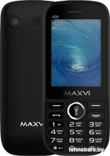 Мобильный телефон Maxvi K20 (черный) фото 3