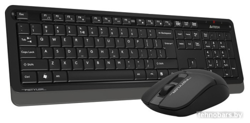 Клавиатура + мышь A4Tech Fstyler FG1012 (черный) фото 5