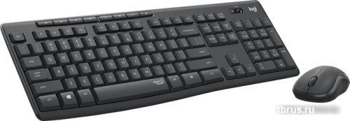 Клавиатура + мышь Logitech MK295 Silent (черный) фото 5