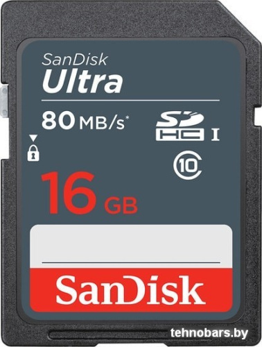 Карта памяти SanDisk Ultra SDHC SDSDUNS-016G-GN3IN 16GB фото 3