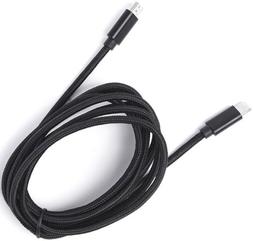 Кабель Atom USB Type-C 3.1 - USB Type-C 3.1 (1.8 м, черный) фото 4