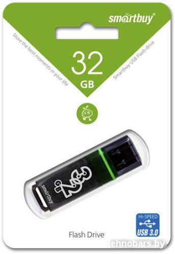 USB Flash Smart Buy Glossy Dark Grey 32GB [SB32GBGS-DG] фото 4