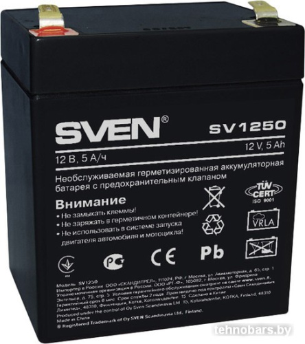 Аккумулятор для ИБП SVEN SV1250 фото 3